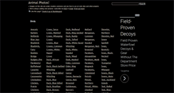 Desktop Screenshot of animalphotos.info