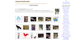 Desktop Screenshot of animalphotos.net